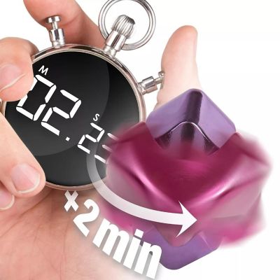Bopster Fidget Spinner Cube  Pink &amp; Purple Image 3