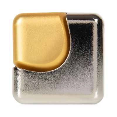 Bopster Fidget Spinner Cube  Silver &amp; Gold Image 1