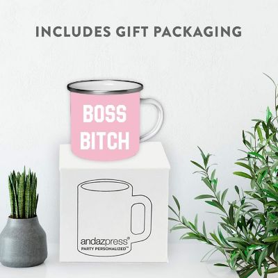 Boss Bitch Blush 11 oz Campfire Mug Image 3