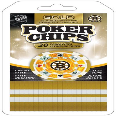 Boston Bruins 20 Piece Poker Chips Image 1