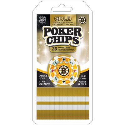 Boston Bruins 20 Piece Poker Chips Image 1