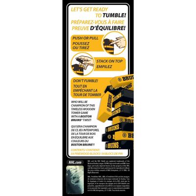 Boston Bruins Tumble Tower Image 3