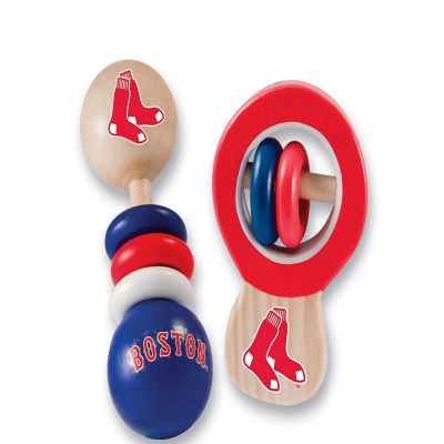 Boston Red Sox - Baby Rattles 2-Pack Image 1