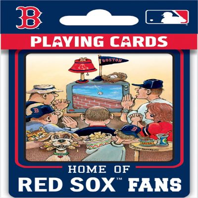 Boston Red Sox Fan Deck Playing Cards - 54 Card Deck Image 1