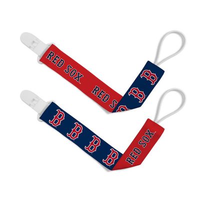 Boston Red Sox - Pacifier Clip 2-Pack Image 1