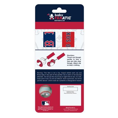 Boston Red Sox - Pacifier Clip 2-Pack Image 3