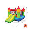 Bounceland Castle Bounce House with Hoop and Slide Image 2