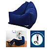 Bouncyband Comfy Cozy Peapod Inflatable Chair for Kids Image 1
