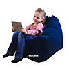 Bouncyband Comfy Cozy Peapod Inflatable Chair for Kids Image 1