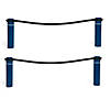 Bouncyband for Extra-Wide School Desks, Blue Tubes, Pack of 2 Image 1