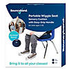 Bouncyband Portable Wiggle Seat Sensory Cushion, Blue Image 1