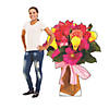Bouquet of Flowers Life-Size Cardboard Stand-Up Image 1