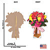 Bouquet of Flowers Life-Size Cardboard Stand-Up Image 2