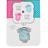 Bow or Bow Tie Scratch-Off Boy Baby Shower Game - 12 Pc. Image 1