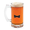 Bow Tie Glass Beer Mug Image 1
