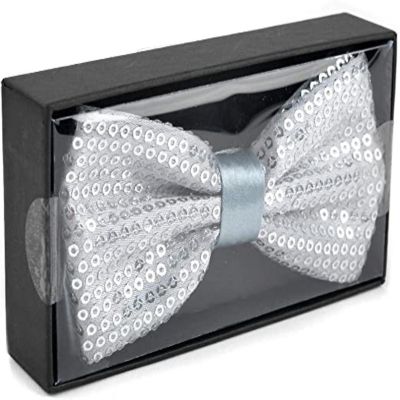 Boxed Gifts Gray 2.5 Men's  Sparkle Ties Image 1
