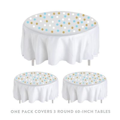 Boy 1st Blue Gold Confetti, 180-Pack Image 3
