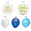 Boy Baby Shower Balloon Bouquet - 87 Pc. Image 1