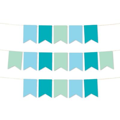 Boy Monkey Pennant - 4 x 5.5 Inch Image 1