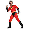 Boy&#8217;s Classic Muscle Chest The Incredibles Dash Costume Image 1