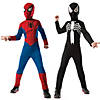 Boy's 2-In-1 Reversible Spider-Man Costume Image 1
