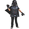 Boy's Basic Star Wars Lego Darth Vader Costume Image 1