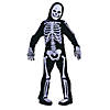 Boy's Black & White Skelebones Skeleton Costume Image 1