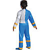 Boy's Blue Ranger Dino Fury Muscle Costume Image 1
