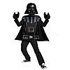 Boy's Classic Lego Star Wars Darth Vader Costume - Small Image 1