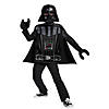 Boy's Classic Lego Star Wars Darth Vader Costume - Small Image 2
