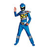 Boy's Classic Mighty Morphin Power Rangers&#8482; Blue Ranger Dino Costume - Extra Small 4-6 Image 1