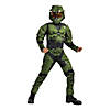 Boy's Classic Muscle Master Chief Infinite Costume Image 1