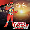 Boy's Classic Red Ranger Dino Costume - Small Image 1