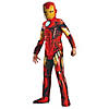Boy's Deluxe Muscle Iron Man Costume Image 1