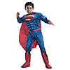 Boy's Deluxe Photo-Real Muscle Chest Superman Costume Image 1
