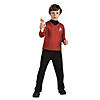 Boy's Deluxe Red Star Trek Uniform Costume - Medium Image 1