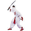 Boy's Deluxe White Ninja Dragon Costume Image 1