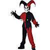 Boy's Evil Jester Costume - Large Image 1