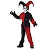 Boy's Evil Jester Costume Image 1