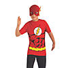 Boy's Flash Shirt Costume - Medium Image 1