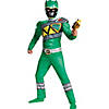 Boy's Muscle Mighty Morphin Power Rangers&#8482; Green Ranger Dino Charge Costume Image 1