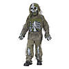 Boy's Skeleton Zombie Costume - Medium Image 1