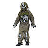 Boy's Skeleton Zombie Costume Image 1