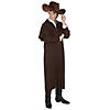 Boy's Wild West Duster Brown Coat Image 1