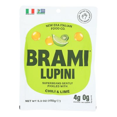 Brami Lupini Snack - Chili Lime - Case of 8 - 5.3 oz. Image 1