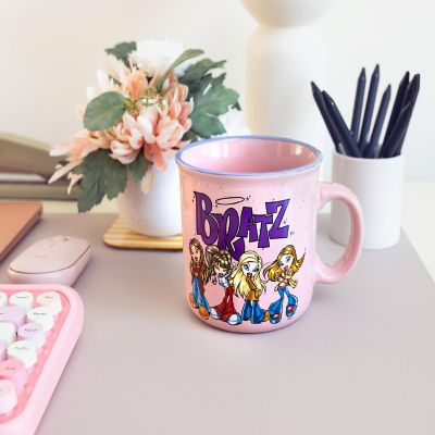 Bratz Pink Ceramic Camper Mug  Holds 20 Ounces Image 2