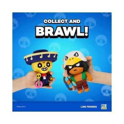 Brawl Stars Bo Brawler Archer Bow Tough Guy Fighter Action Figure PMI International Image 2