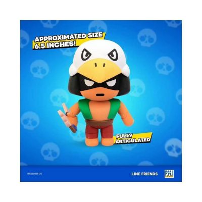 Brawl Stars Bo Brawler Archer Bow Tough Guy Fighter Action Figure PMI International Image 3