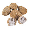 Break-Your-Own Natural Geodes with Colored Rock & Sparkling Chrystals - 12 Pc. Image 1