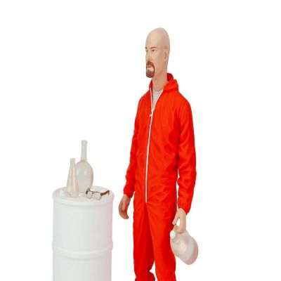 Breaking Bad Walter White In Orange Hazmat Suit Figure  Measures 6 Inches Tall Image 2